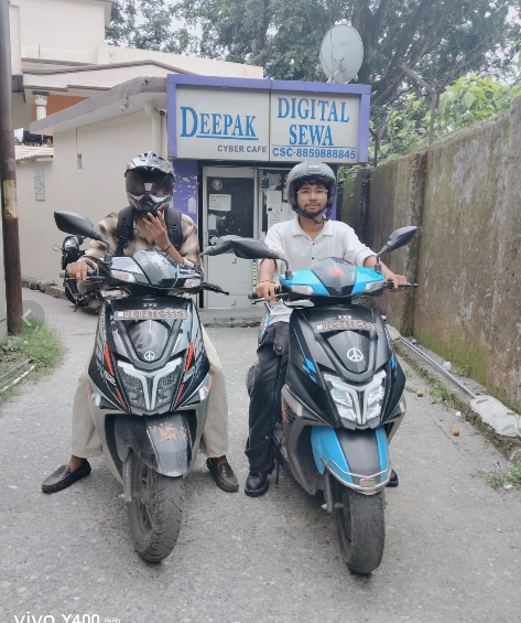 Self Drive Scooty
